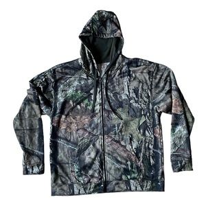 Red Head Brand Co. Camo Zip Up Hoodie Mossy Oak L EUC